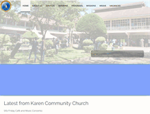 Tablet Screenshot of karencommunitychurch.org